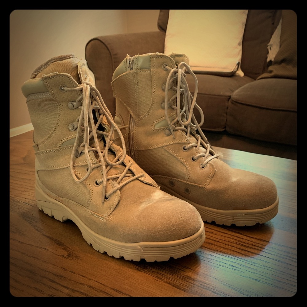 Military boots